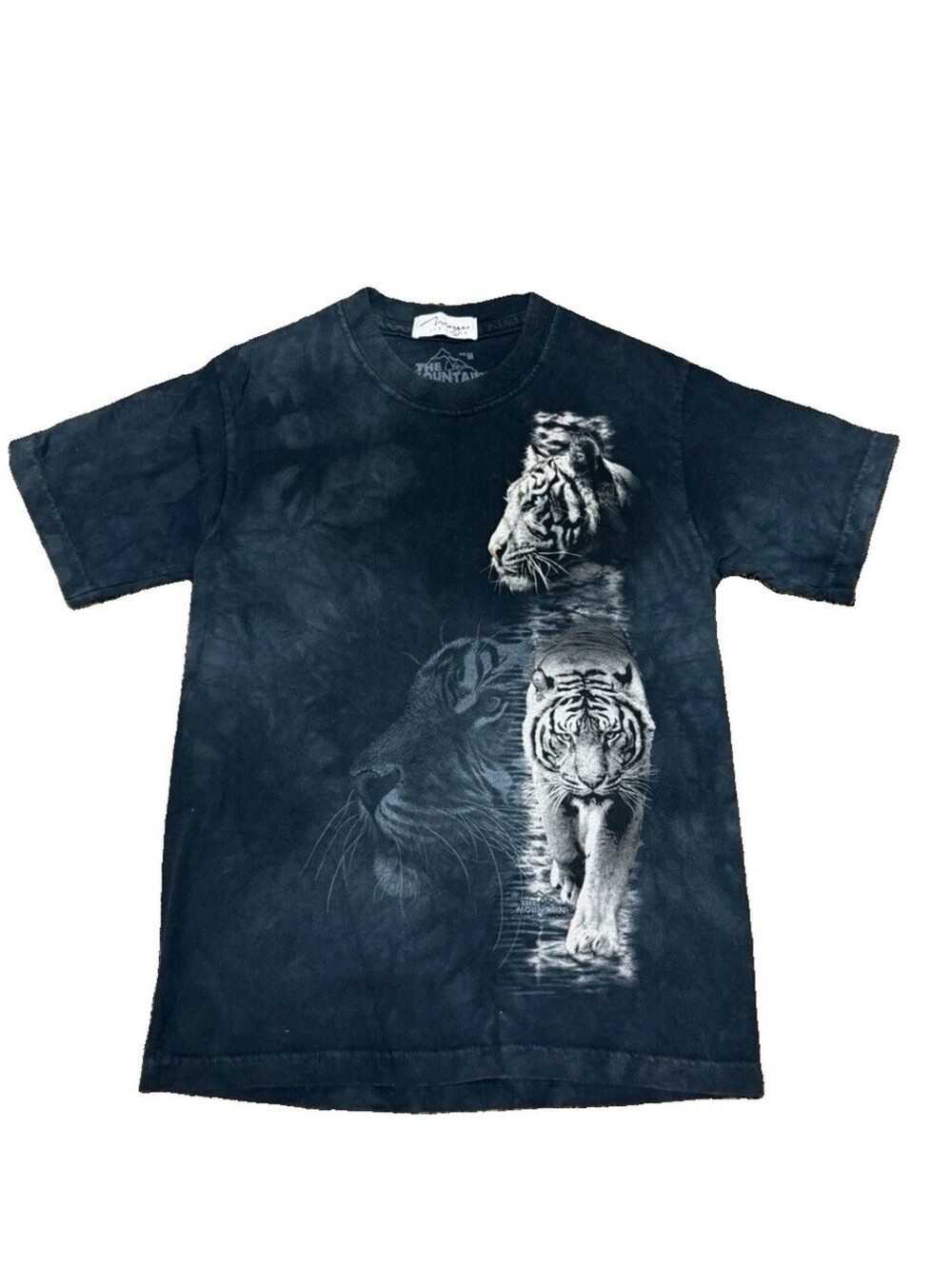 Vintage The Mountain Siegfried & Roy White Tiger Shirt Youth M Mirage Las Vegas
